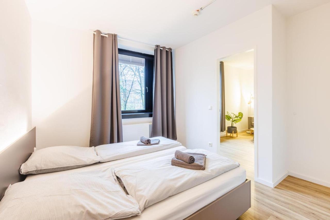 Glueck Auf Appartements Dueppelstrasse Оберхаузен Экстерьер фото