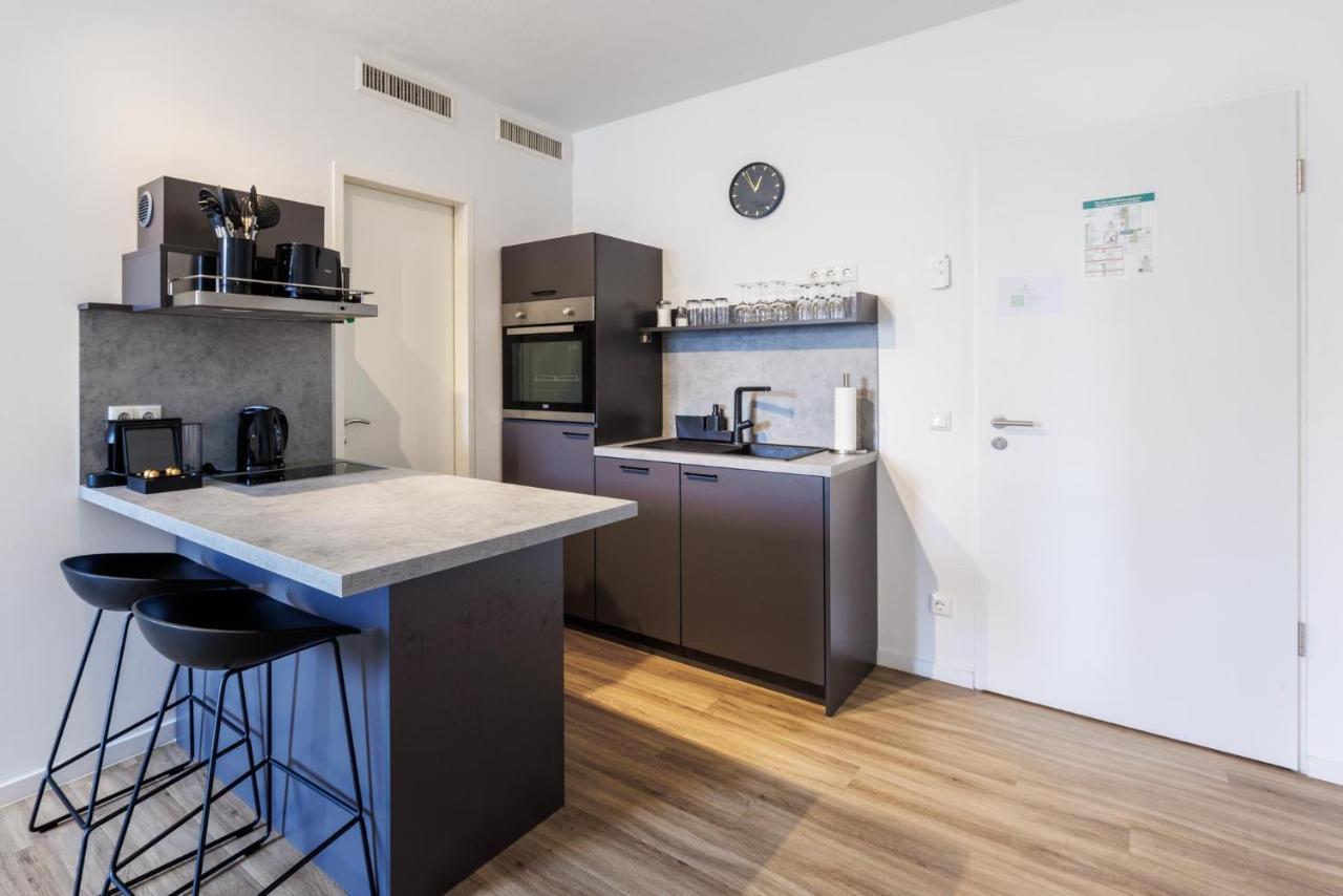 Glueck Auf Appartements Dueppelstrasse Оберхаузен Экстерьер фото
