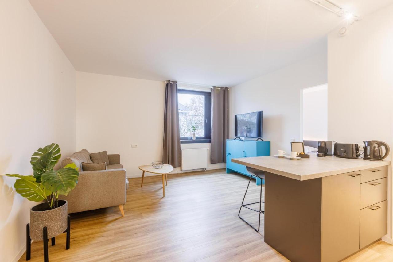 Glueck Auf Appartements Dueppelstrasse Оберхаузен Экстерьер фото