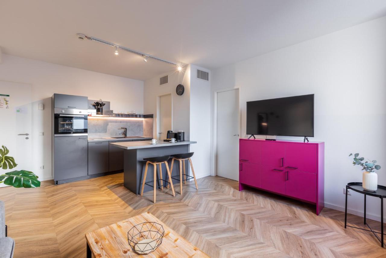 Glueck Auf Appartements Dueppelstrasse Оберхаузен Экстерьер фото