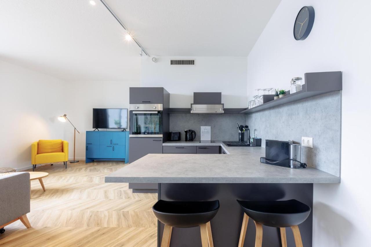 Glueck Auf Appartements Dueppelstrasse Оберхаузен Экстерьер фото