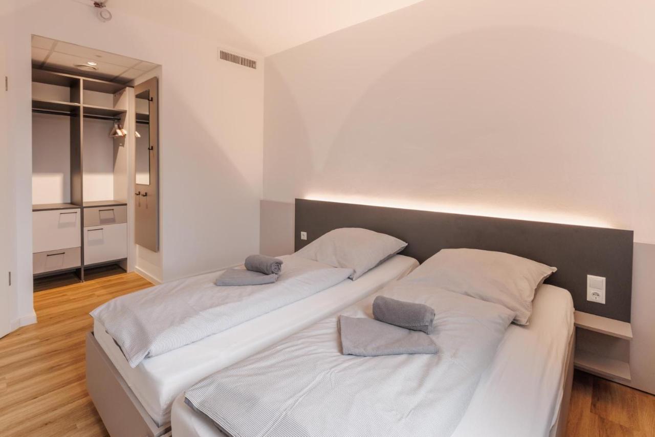 Glueck Auf Appartements Dueppelstrasse Оберхаузен Экстерьер фото