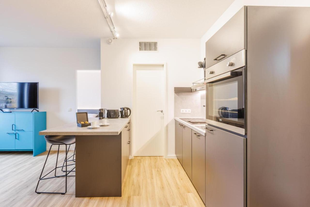 Glueck Auf Appartements Dueppelstrasse Оберхаузен Экстерьер фото