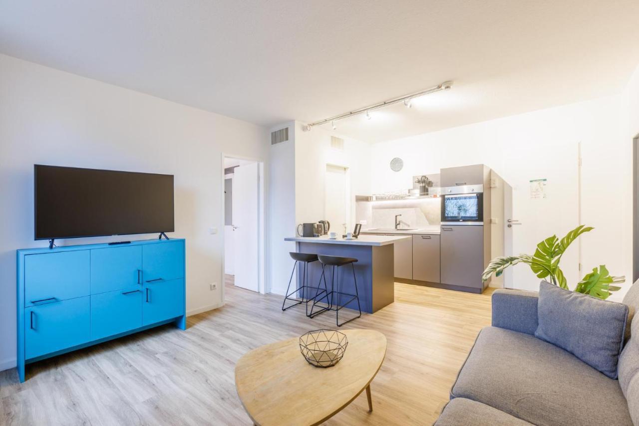 Glueck Auf Appartements Dueppelstrasse Оберхаузен Экстерьер фото