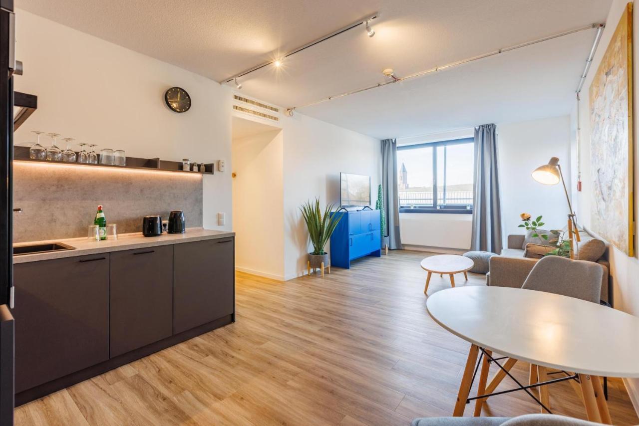 Glueck Auf Appartements Dueppelstrasse Оберхаузен Экстерьер фото