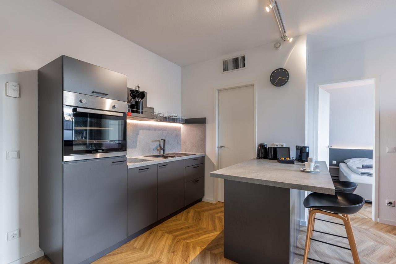 Glueck Auf Appartements Dueppelstrasse Оберхаузен Экстерьер фото